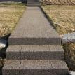 Exposed Aggregate Steps and Walk